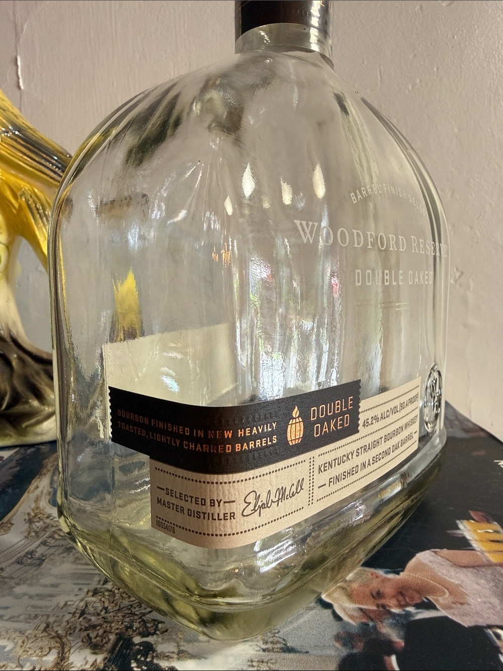 Woodford Reserve Double Oak EMPTY BOTTLE - Unrinsed - - Picture 4 of 8